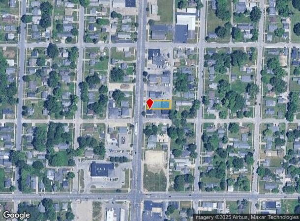  2100 Broadway St, Anderson, IN Parcel Map