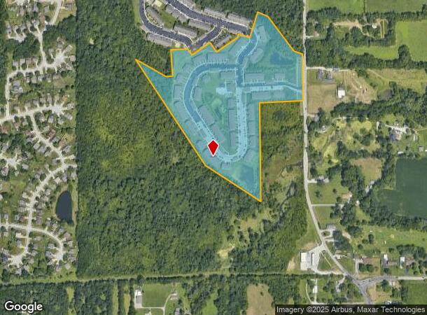 5200 Mills Rd, Indianapolis, IN Parcel Map