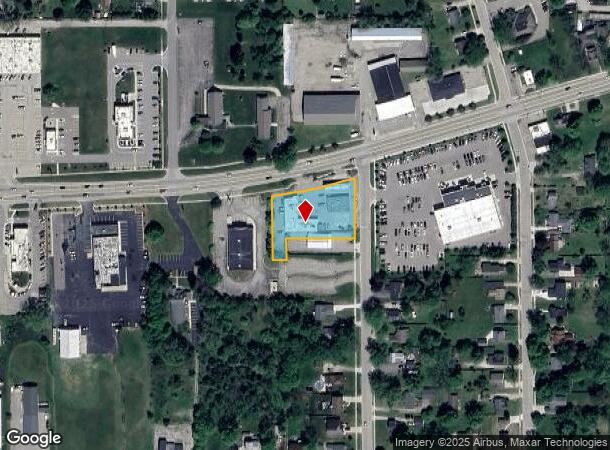  1004 W Main St, Lowell, MI Parcel Map