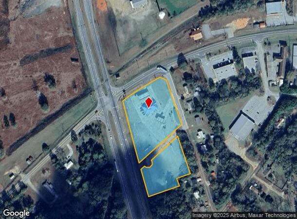  536 Nicholson St, Richland, GA Parcel Map