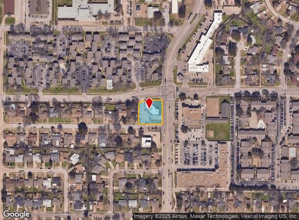 2747 N O Connor Rd, Irving, TX Parcel Map