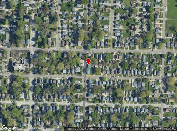  1971 16Th St Sw, Akron, OH Parcel Map