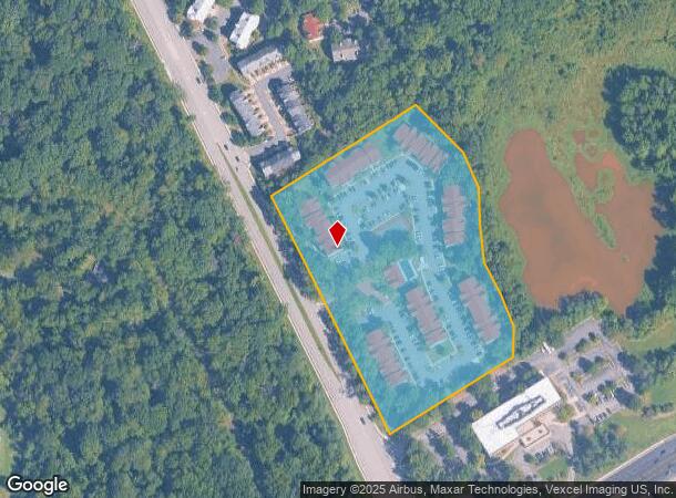  8750 Old Colony Way, Alexandria, VA Parcel Map
