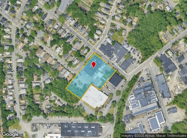 120 Alexander St, Framingham, MA Parcel Map