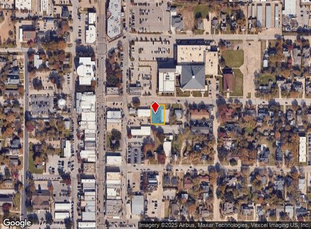 128 E Texas St, Grapevine, TX Parcel Map