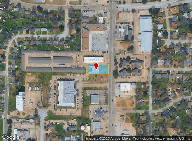 411 N Main St, Grapevine, TX Parcel Map