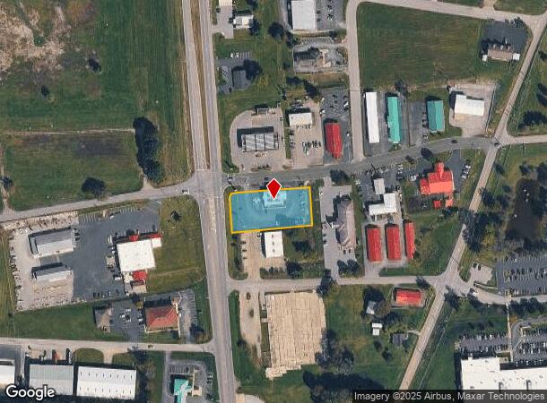 945 N College St, Harrodsburg, KY Parcel Map