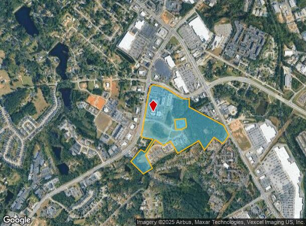  447 N Belair Rd, Evans, GA Parcel Map