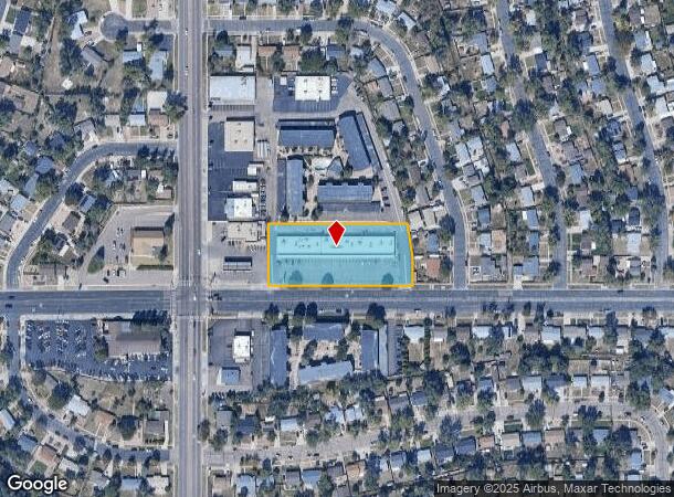2806 E Pikes Peak Ave, Colorado Springs, CO Parcel Map