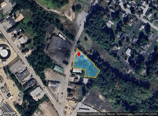  55 South Ave, Lewiston, ME Parcel Map