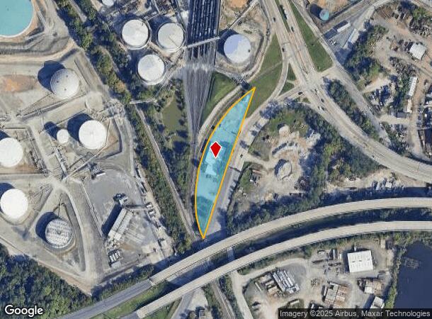 801 E Ordnance Rd, Curtis Bay, MD Parcel Map