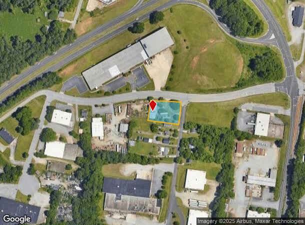 2002 Logan St, High Point, NC Parcel Map