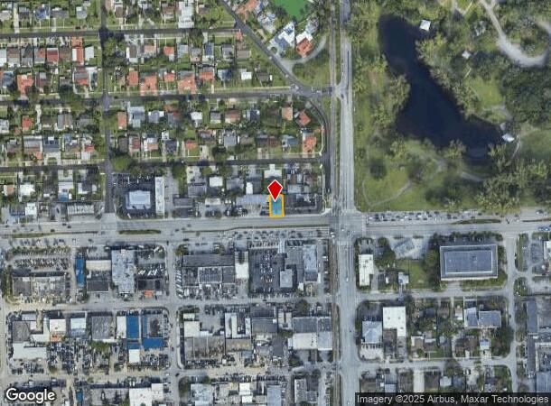  7227 Bird Rd, Miami, FL Parcel Map