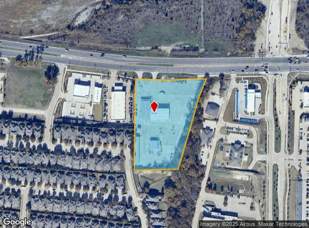  6301 W University Dr, Mckinney, TX Parcel Map