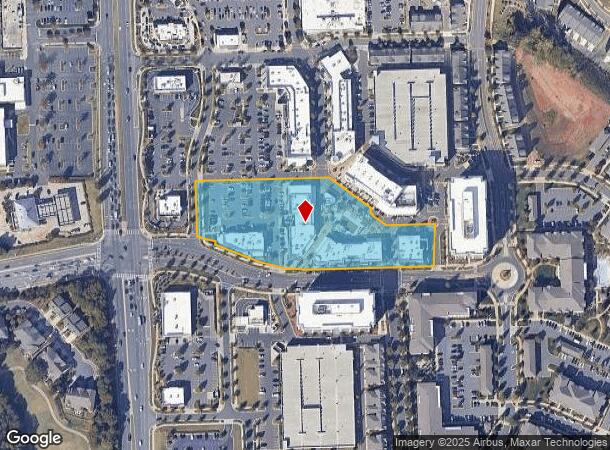  7404 Waverly Walk Ave, Charlotte, NC Parcel Map