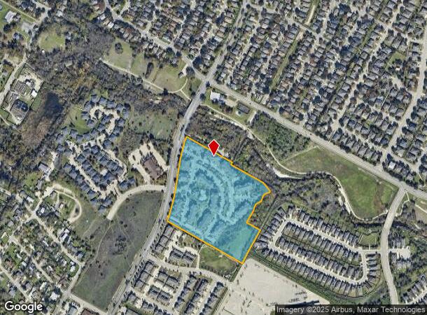  16701 N Heatherwilde Blvd, Pflugerville, TX Parcel Map