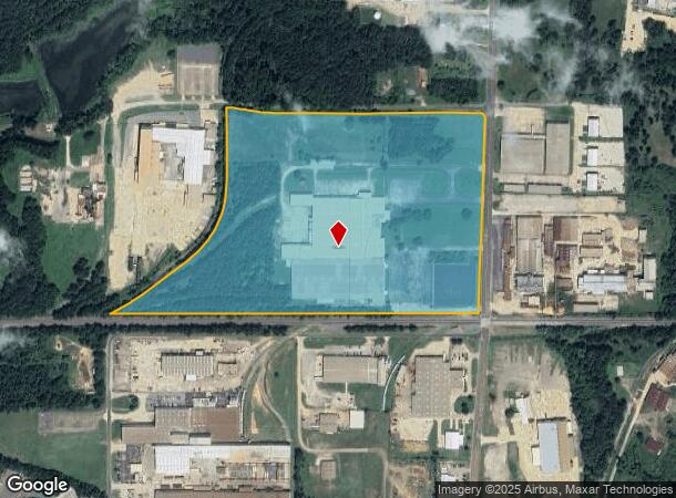  901 Fisher Rd, Longview, TX Parcel Map