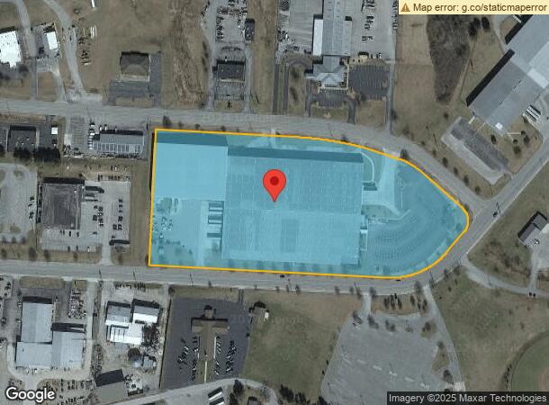  900 Industrial Blvd, Crossville, TN Parcel Map