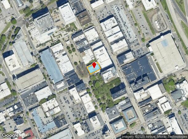  4 Market Sq, Knoxville, TN Parcel Map