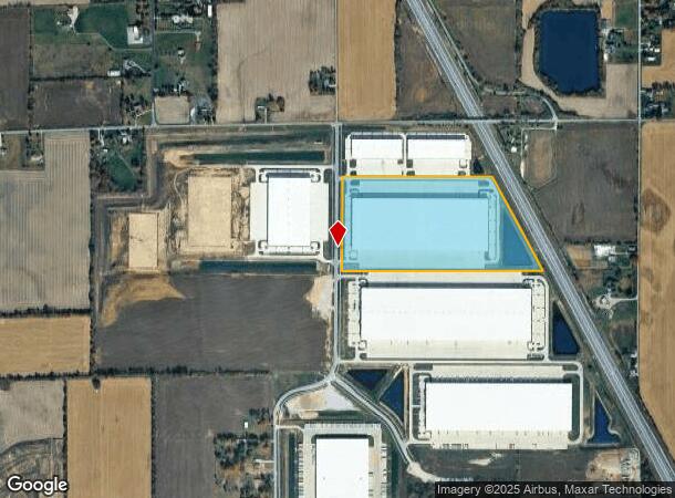 5789 N Graham Rd, Whiteland, IN Parcel Map