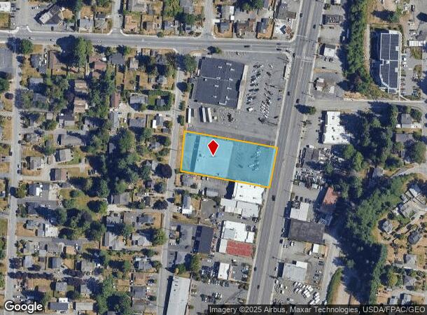  6308 Evergreen Way, Everett, WA Parcel Map