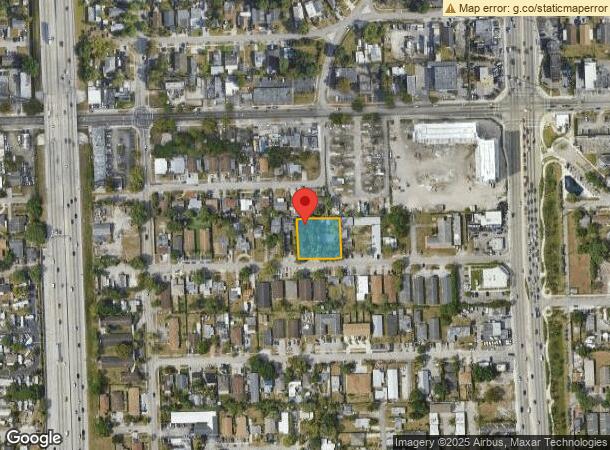  6101 Buchanan St, Hollywood, FL Parcel Map