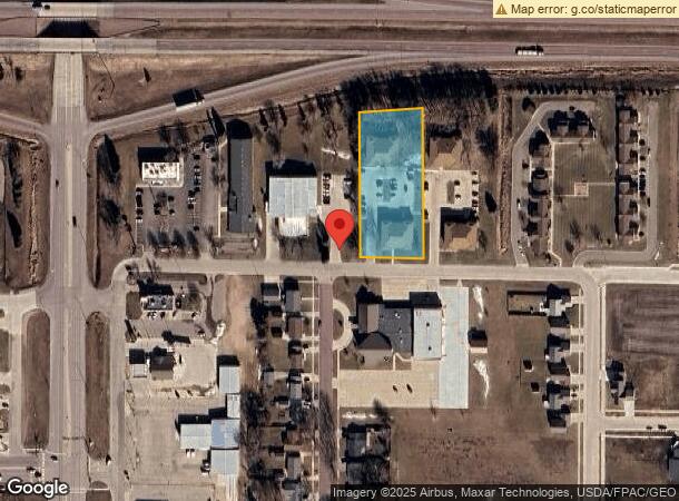  1505 Darling Dr, Worthington, MN Parcel Map