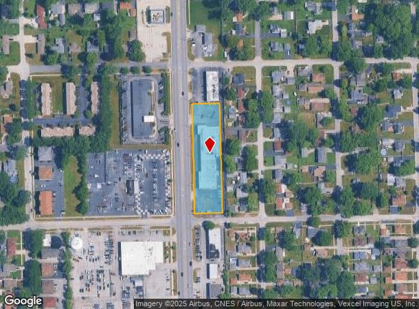 14441 Cicero Ave, Midlothian, IL Parcel Map