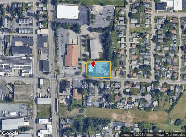 10 Monticello Pl, Pawtucket, RI Parcel Map