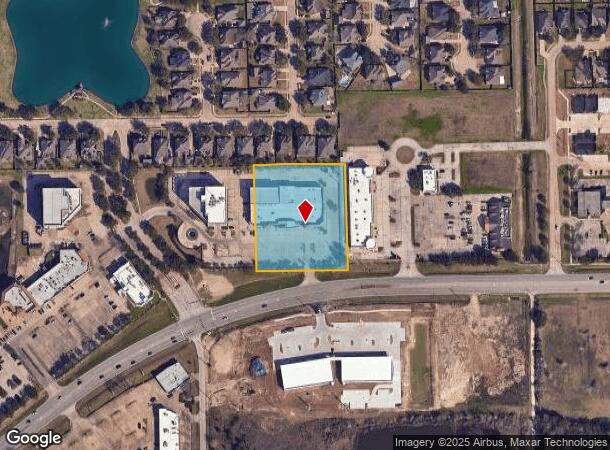  9223 Broadway St, Pearland, TX Parcel Map