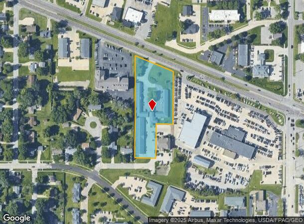4711 University Ave, Cedar Falls, IA Parcel Map