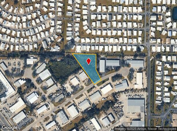 118 Corporation Way, Venice, FL Parcel Map