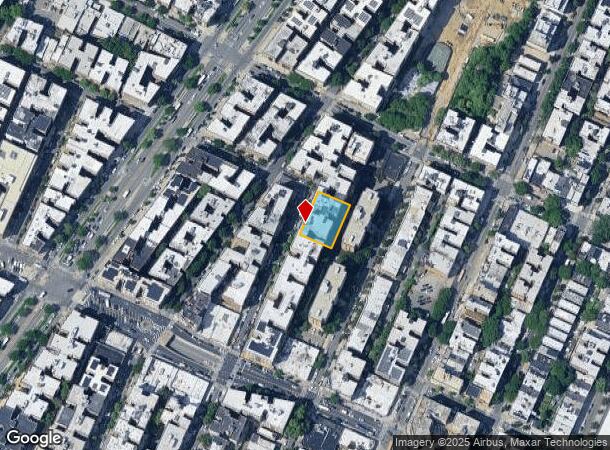  1254 Sherman Ave, Bronx, NY Parcel Map