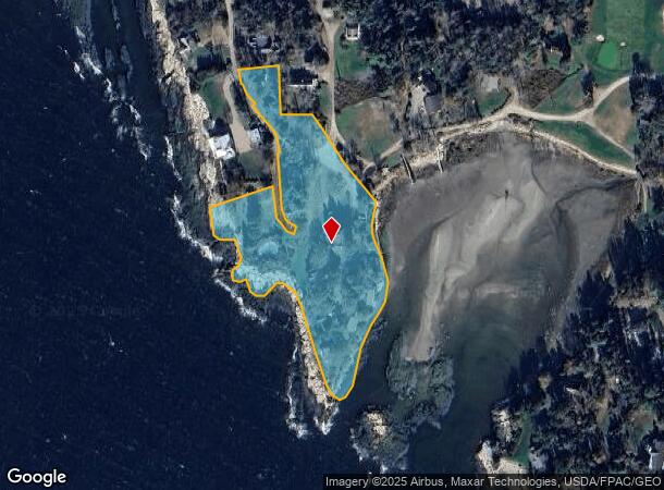 Shell Rd, Phippsburg, ME Parcel Map