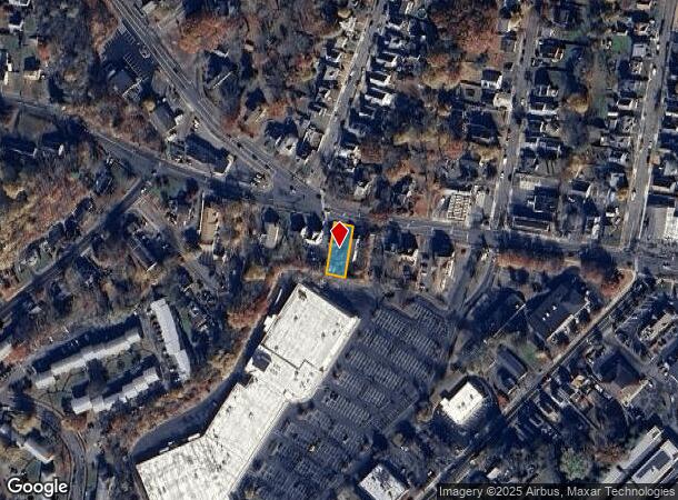  614 W Main St, Meriden, CT Parcel Map