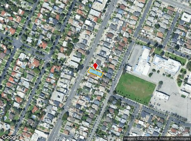 1746 Crenshaw Blvd, Los Angeles, CA Parcel Map