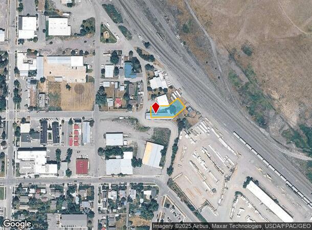 725 E Cottonwood St, Bozeman, MT Parcel Map