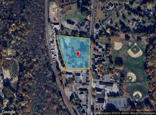 33 N Main St, Sherborn, MA Parcel Map