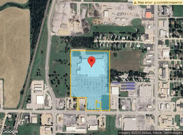  1101 E Prospect Ave, Ponca City, OK Parcel Map