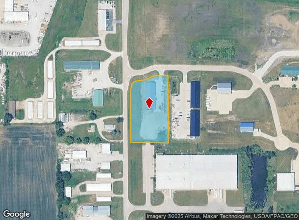 1712 W K Ave, Nevada, IA Parcel Map