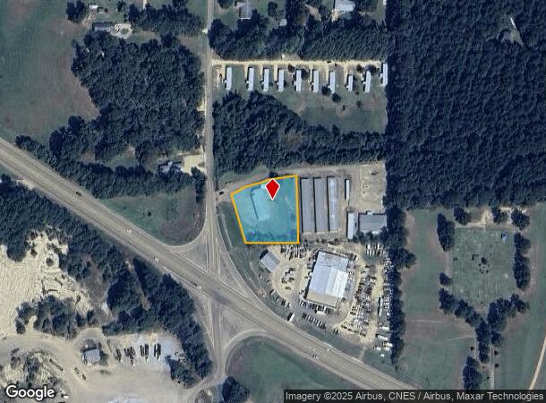 1108 Weaver Rd, Mccomb, MS Parcel Map