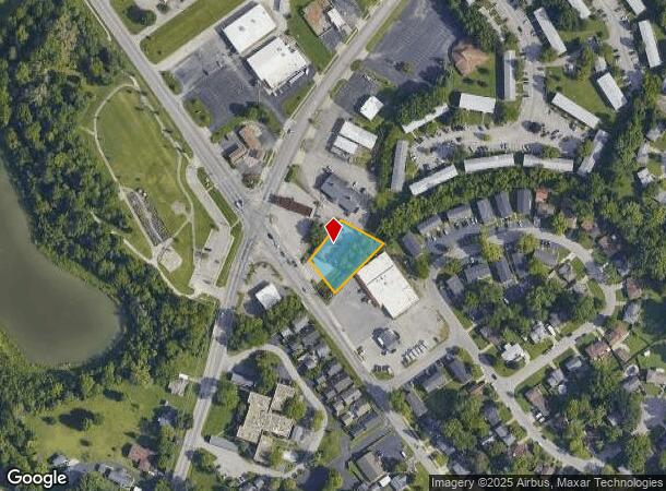  1660 Allison Ln, Jeffersonville, IN Parcel Map