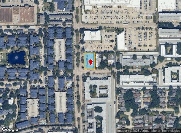  7287 Brompton St, Houston, TX Parcel Map