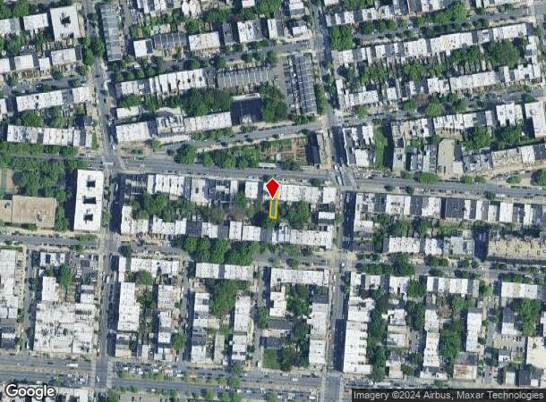  2136 Fulton St, Brooklyn, NY Parcel Map