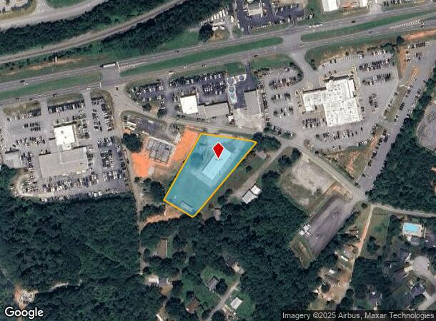  128 Cardinal Dr, Easley, SC Parcel Map