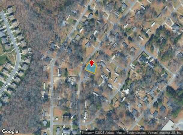 5015 Forestmont Dr, Matthews, NC Parcel Map