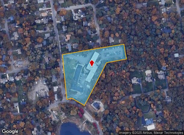 49 Oakcrest Ave, Middle Island, NY Parcel Map