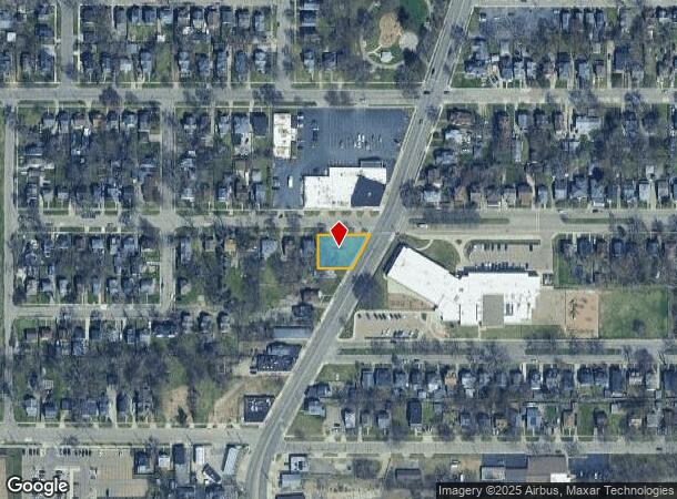  1908 Portage St, Kalamazoo, MI Parcel Map