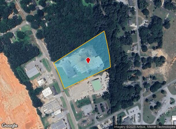  1533 S Broad St, Monroe, GA Parcel Map