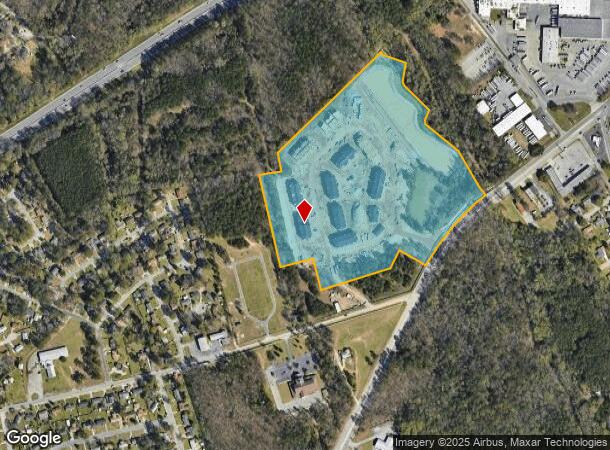 1307 Mason Rd, Columbia, SC Parcel Map